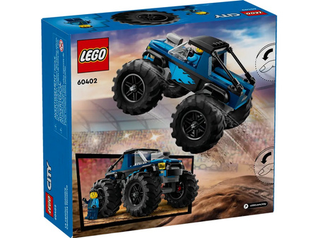 Lego 60402 City Niebieski monster truck