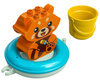 Zabawa w kąpieli, pływająca czerwona panda Lego Duplo 10964
