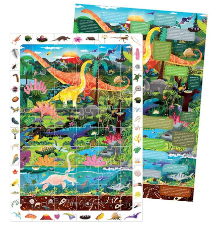 CzuCzu - Puzzle obserwacyjne. Dinozaury
