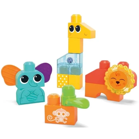 Mega Bloks Zwierzatka z Dzungli Klocki