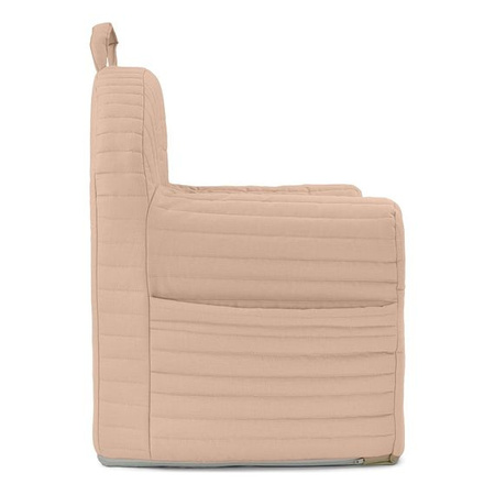 Albero Mio Fotelik pikowany pasy Nugat