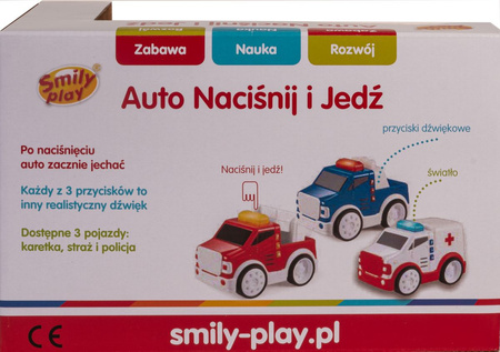 Smily Play Auto Naciśnij i Jedź Policja