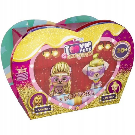 IMC Toys I Love VIP Pets Celebripets  Duo Pack Samira i Jay Bee