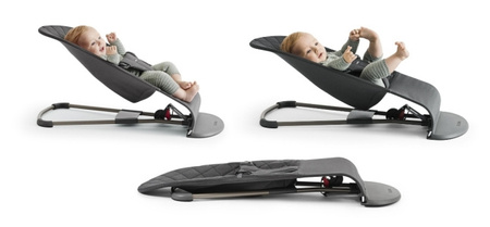 BABYBJORN - leżaczek BLISS MESH - Antracytowy