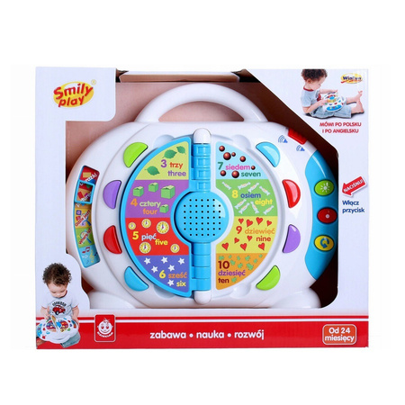 Smily Play Edukacyjna książeczka polsko-angielska
