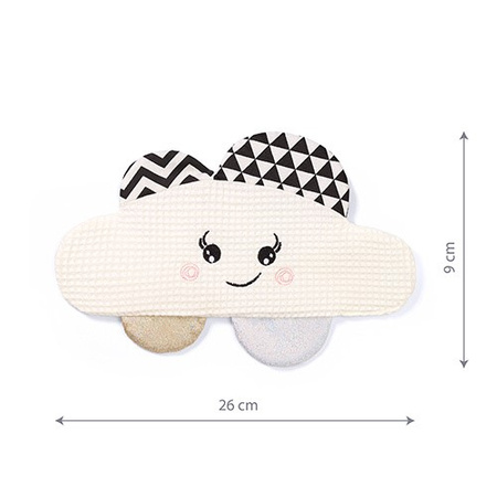 Babyono Przytulanka - szeleścik BLINKY CLOUD BLINK & SMILE