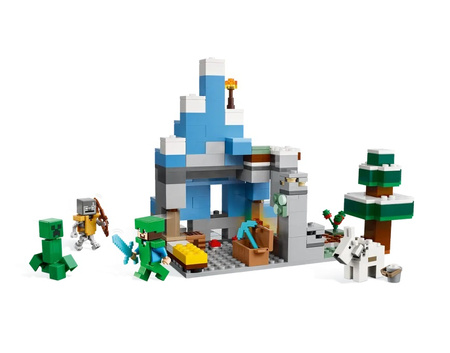 Lego 21243 Minecraft Ośnieżne szczyty