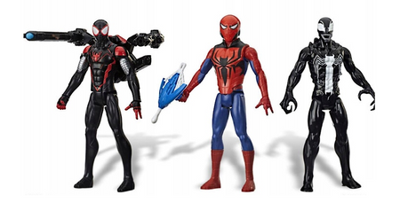 Hasbro Marvel Titan Hero Spiderman 3 Figurki