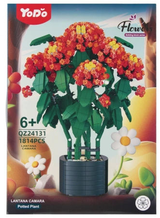 Mega Creative Klocki Konstrukcyjne Kwiaty 1814 szt.