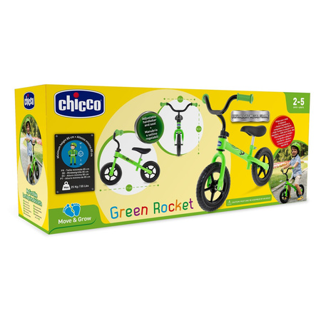 Chicco Green Rocket Rowerek biegowy 2-5 lat