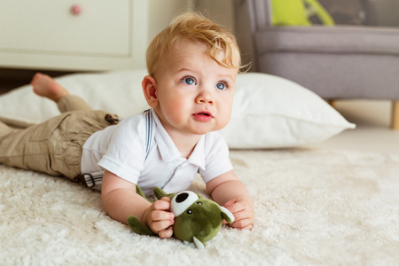 Balibazoo Miś Tulimy zielony 19 cm