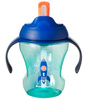 Tommee Tippee Bidon ze słomką niekapek Rakieta 230ml 6m+ zielony