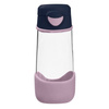 Sportowa butelka tritanowa 450 ml, Indigo Rose, B.Box