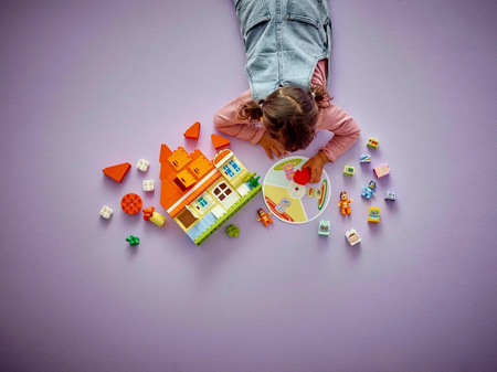 Lego 10459 Duplo Dom rodzinny Blue z grą pamięciową