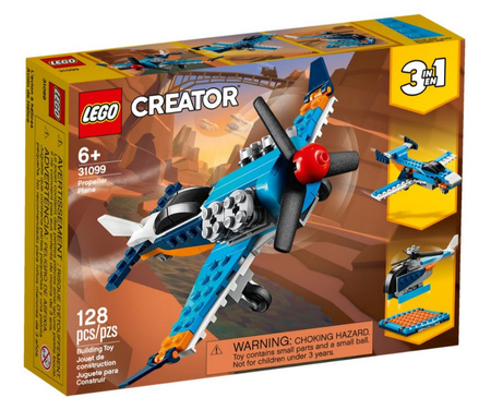 Samolot śmigłowy 31099 Lego Creator 3 w 1