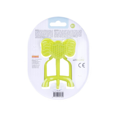 Gryzak Uspokajający Słoń Limonkowy GiliGums