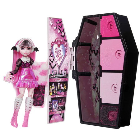 Monster High Straszysekrety Seria 2 Błyszcząca Draculaura Lalka
