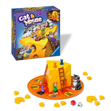 Ravensburger Gra planszowa Cat & Mouse Kot i Mysz