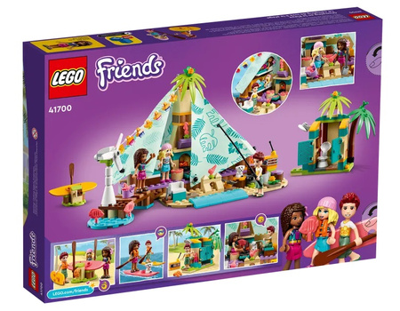 Luksusowy kemping na plaży Lego 41700