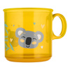 Canpol Babies Kubek antypoślizgowy z uchem 170 ml EXOTIC ANIMALS Yellow