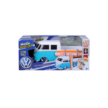 Maisto Tech RC VOLKSWAGEN VOLKSWAGEN TYPE 2 PICK UP W/SURF BOARD 1:16