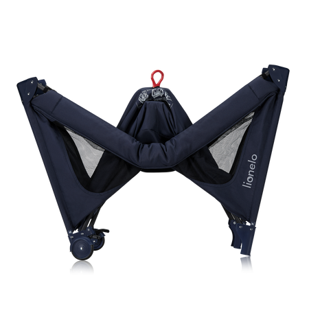 Lionelo Łóżeczko turystyczne Jasmin Easy Fold Blue Navy