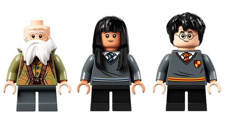 Chwile z Hogwartu, zajęcia z zaklęć i uroków Lego 76385