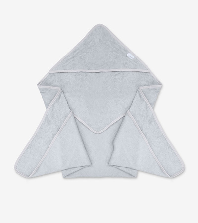 Okrycie Kąpielowe Bambusowe Boho Grey B003 Albero mio