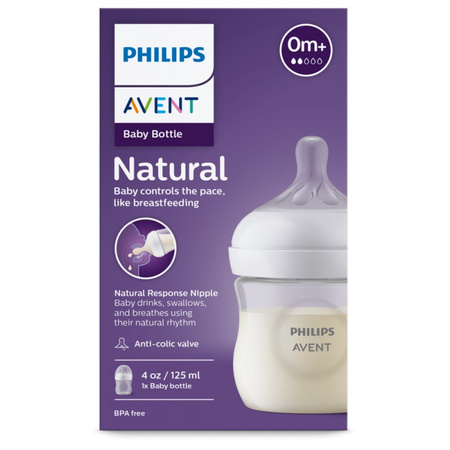 Philips Avent Butelka Natural Responsywna 125 ml SCY900/01