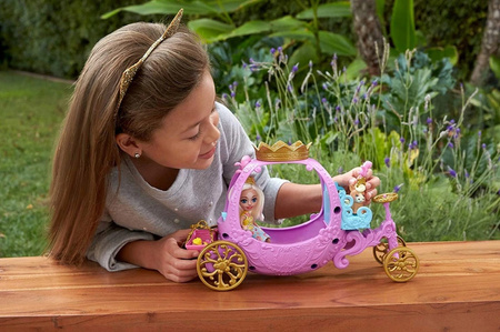 Enchantimals Królewska karoca z lalką GYJ16