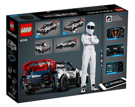 Auto wyścigowe Top Gear sterowane przez aplikację Lego Technic 42109