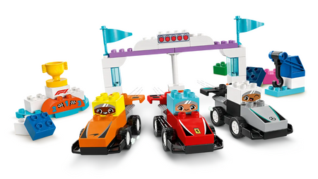 Lego 10445 Duplo Bolidy i kierowcy F1