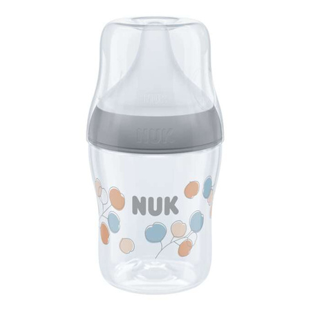 NUK Perfect Match Antykolkowa butelka 150 ml z silikonowym smoczkiem S Bawełna