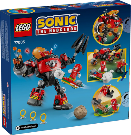 Lego 77005 Sonic Knuckles kontra Dr. Eggman w mechu Egg Crusher