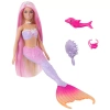 Mattel Lalka Barbie syrenka Malibu zmieniająca kolor HRP98