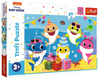 Trefl Puzzle Wesołe Baby Shark. 24 el. maxi