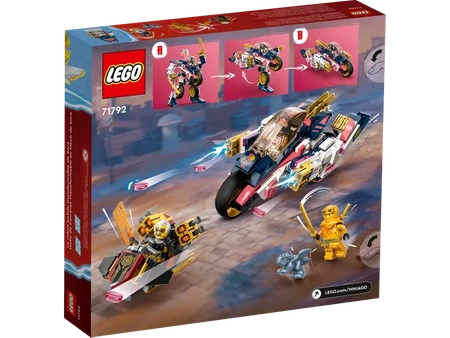 Lego Ninjago Mech Sory zmieniający się w motocykl wyścigowy 71792