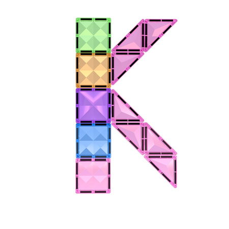 Happy Kiddo Klocki magnetyczne 112 elementów SP85302