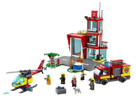 Remiza strażacka Lego 60320