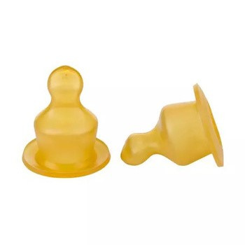 Smoczek kauczuk wolny anatom do butelki wąskiej 2 szt. Canpol babies 23/101