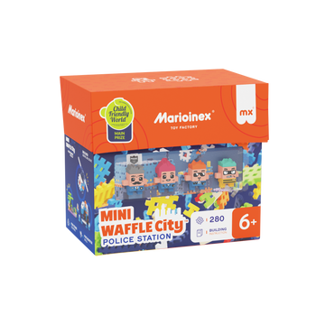 Marioinex Mini Waffle Zestaw Posterunek Policji