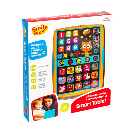 Smily Play Smart Tablet. Zdobywamy wiedze z kotem Ignacym