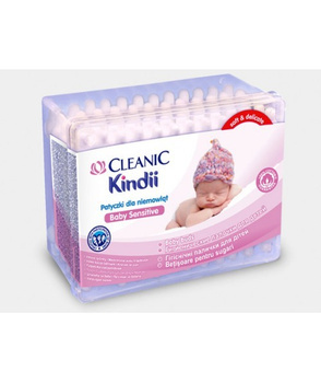 Patyczki dla niemowląt Kindii Baby Sensitive 60 sztuk