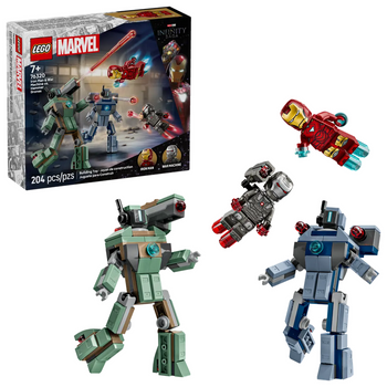 Lego 76320 Marvel Iron Man i War Machine kontra drony Hammera