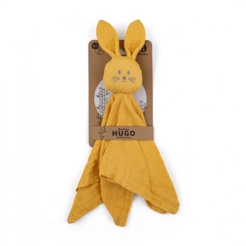 Petite&Mars Hugo - przytulanka z muślinu bambusowego | Intense Ochre