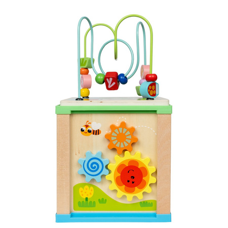 Smily Play Drewniana kostka aktywizująca 5W1