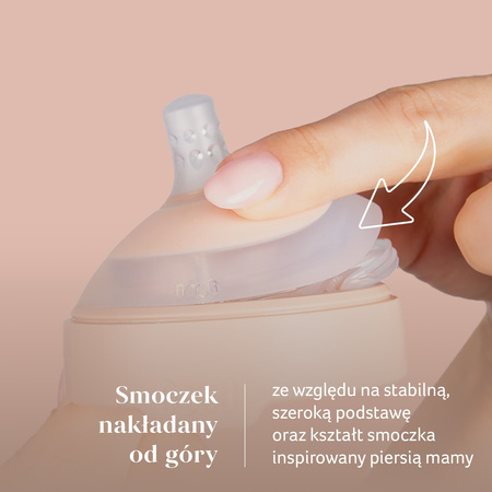 Lovi Smoczek dynamiczny do karmienia Mammafeel 6m+ KASZKA 1 szt.