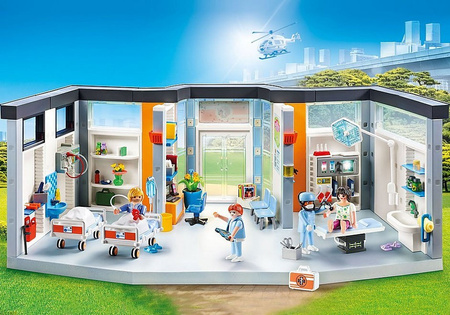 Szpital z wyposażeniem Playmobil 70191