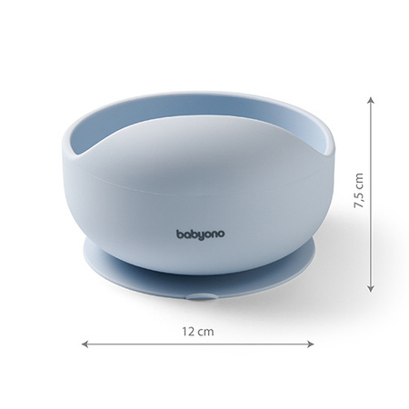 Babyono Silikonowa miseczka z przyssawką