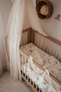 Koell Poszewki na pościel 135 x 100 cm i 40 x 60 cm Róże herbaciane